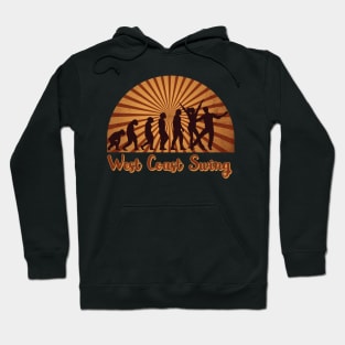 West Coast Swing Evolution Design 2 Hoodie